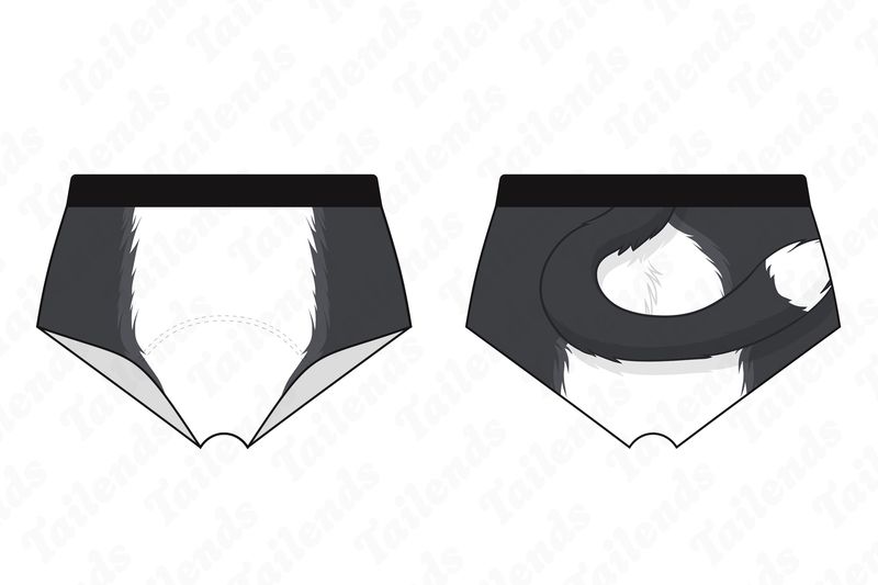Tuxedo Cat - Boyshort