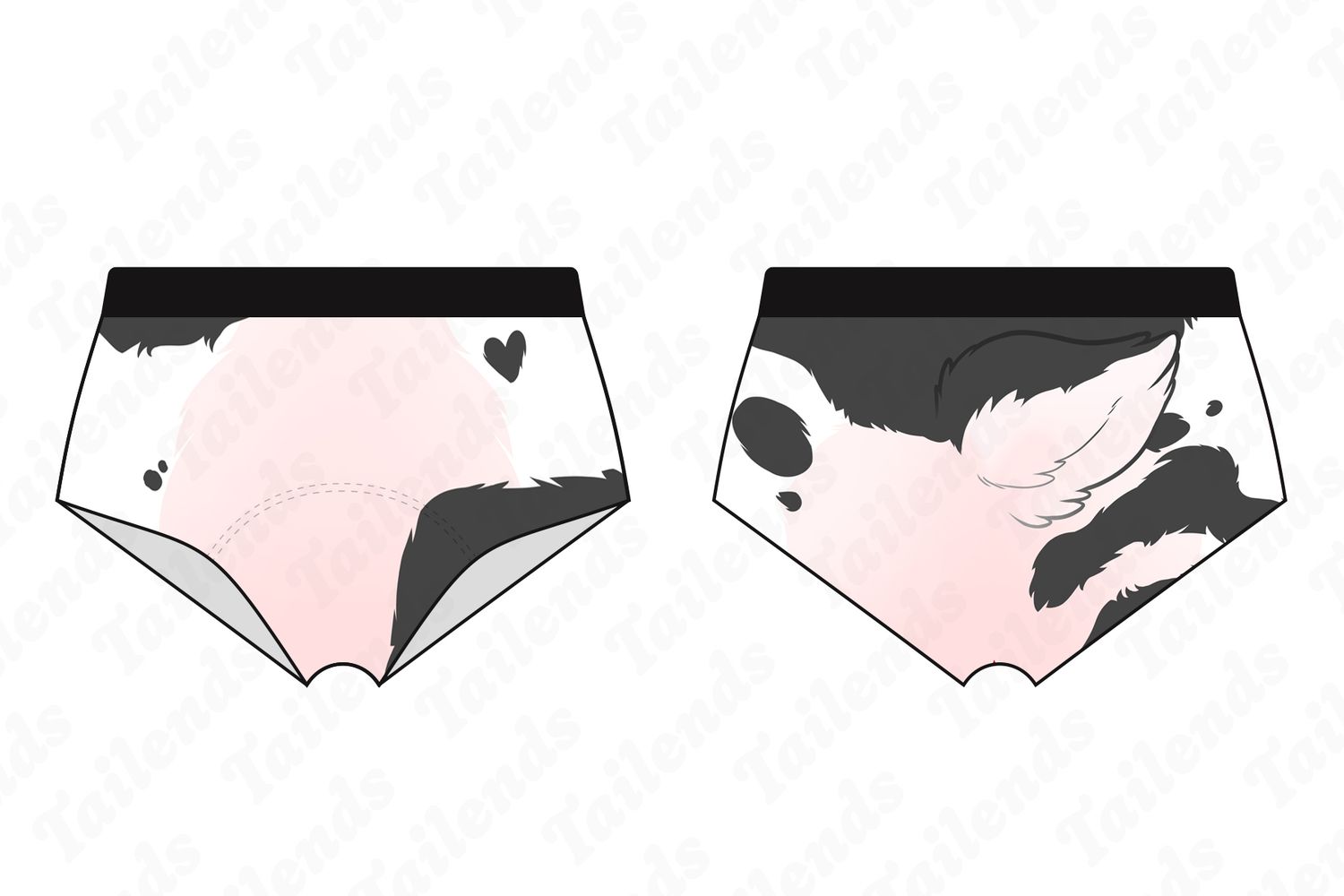 Bunny COW- Boyshort