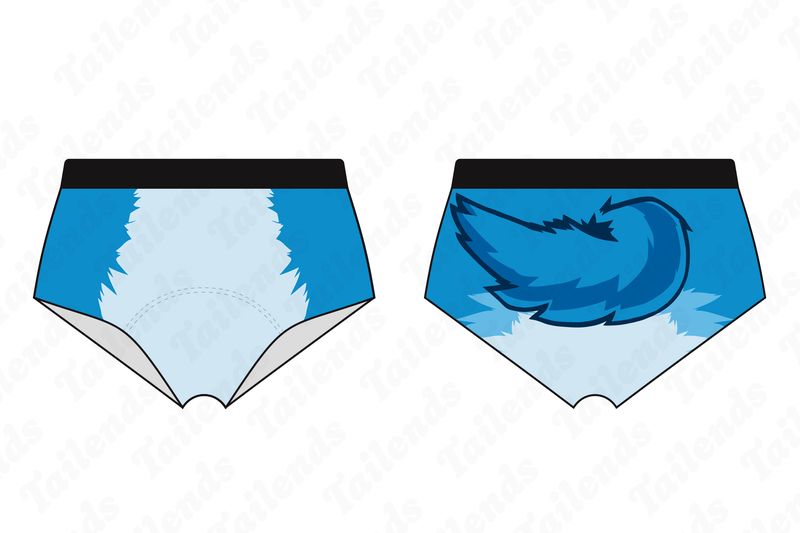 Full Moon BLUE - Boyshort