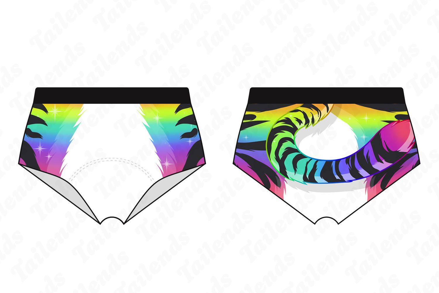 Sparkle Cat - Boyshort
