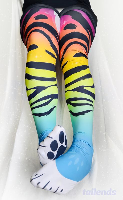 Sparkle Cat - Thigh High Socks