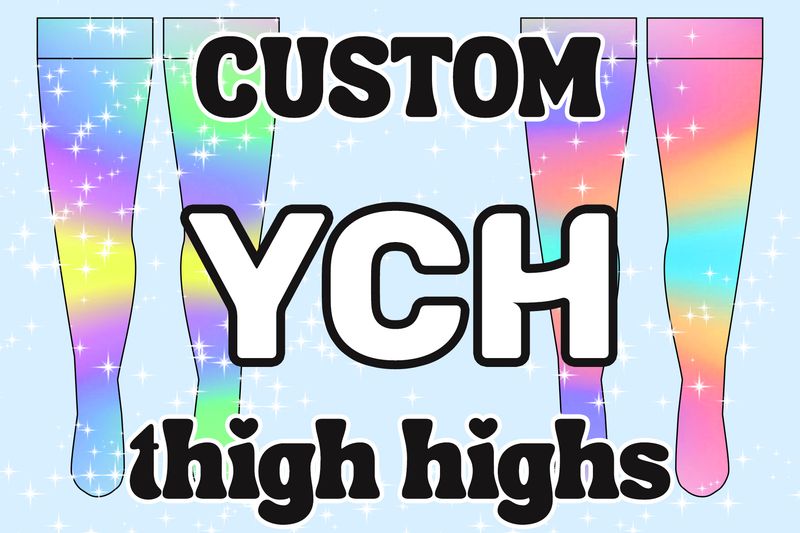 YCH - Thigh High Socks
