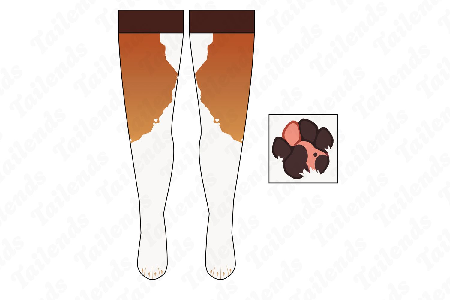 Beagle - Thigh High Socks