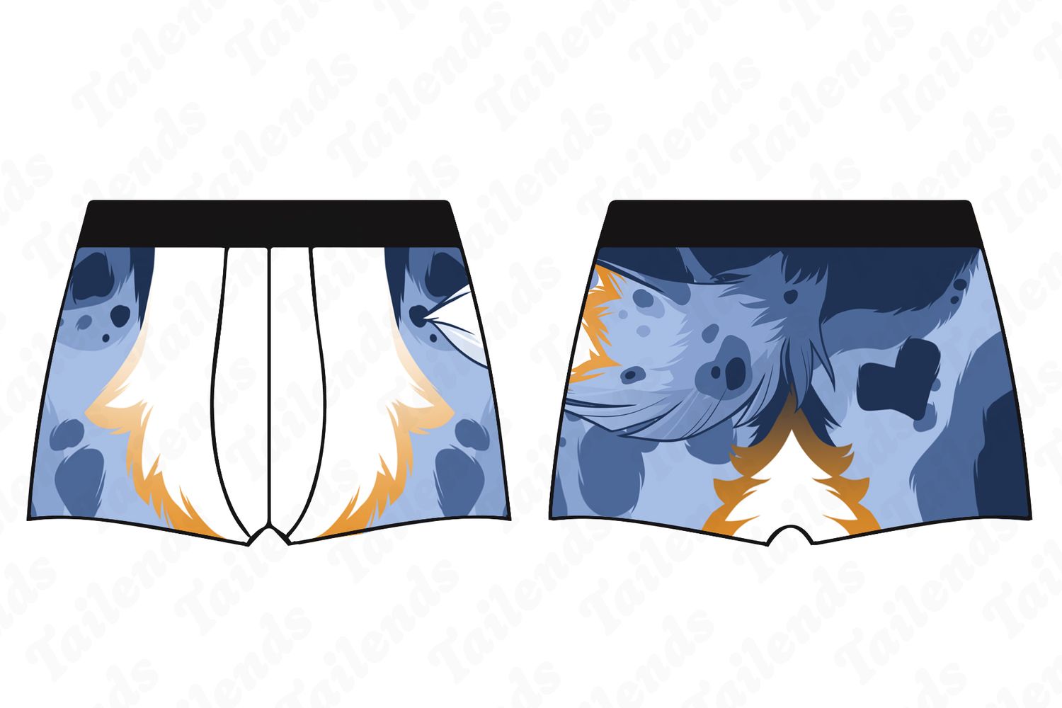 Australian Shep BLUE- Boxer Brief