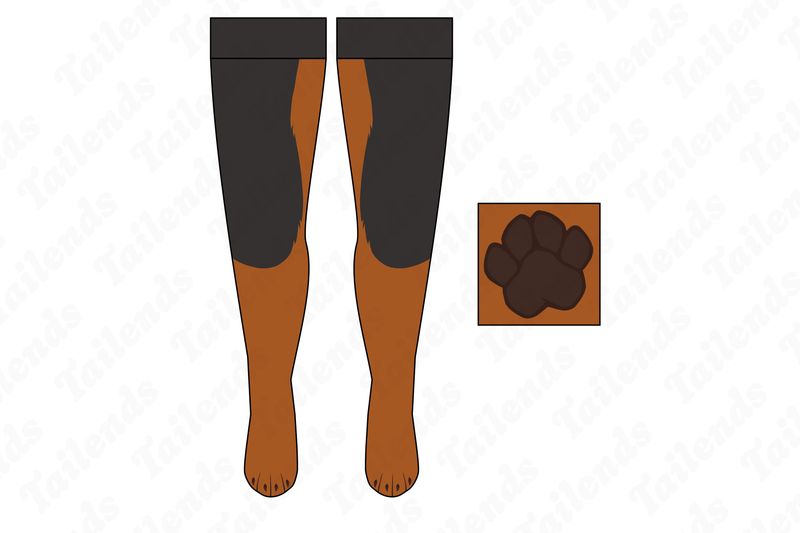 Dobie BLACK - Thigh High Socks