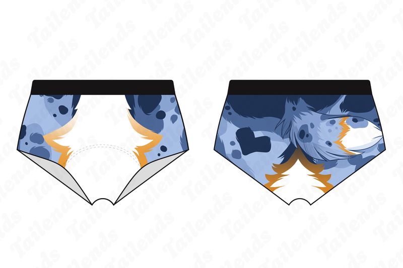 Australian Shep BLUE - Boyshort