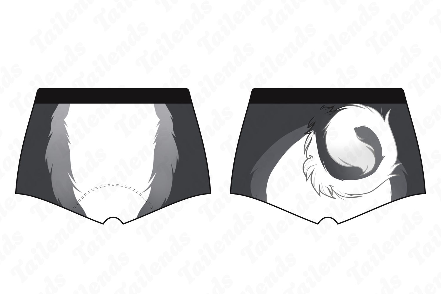 Siberian Husky - Boyshort