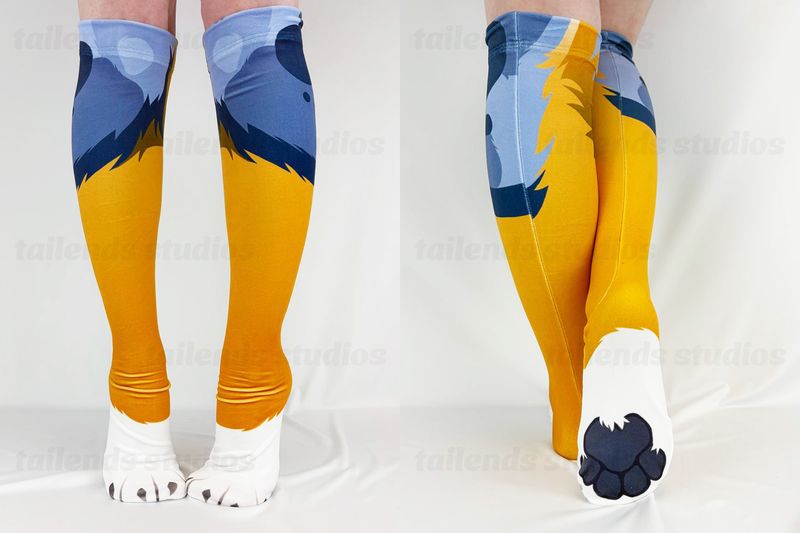 Australian Shep BLUE - Mochi Pawsocks
