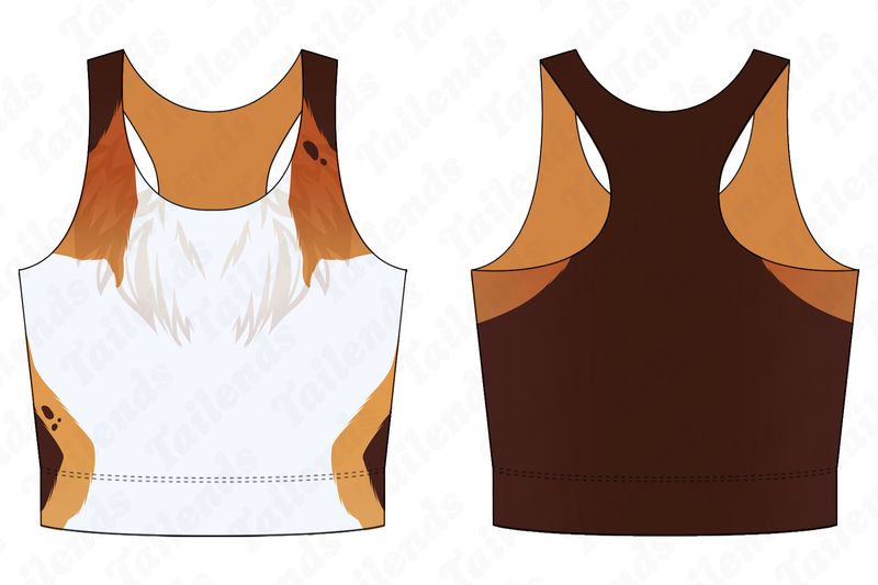 Beagle - Racerback Crop