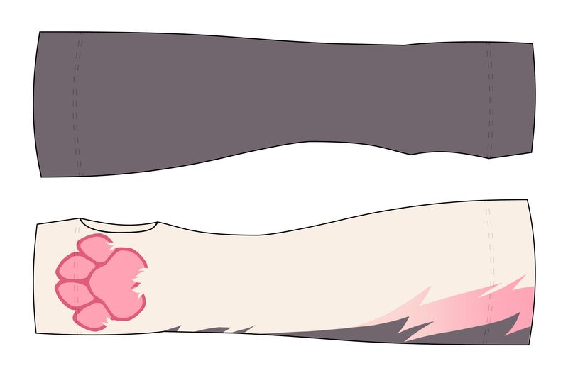 Husky PINK - Arm Warmers