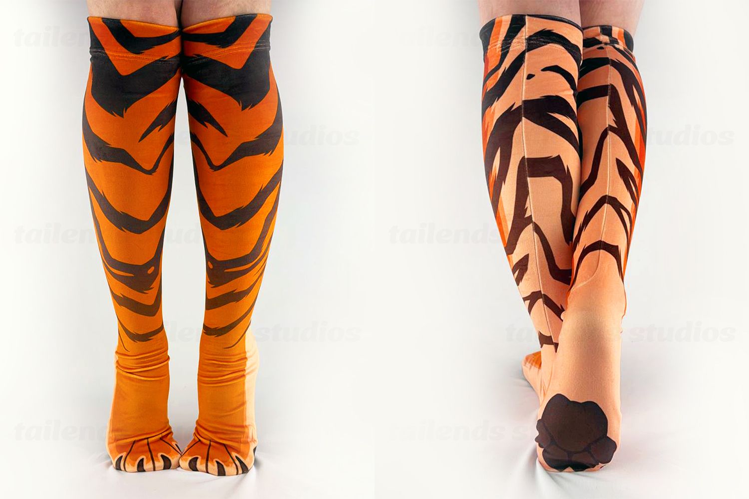 Tiger ORANGE - Mochi Pawsocks