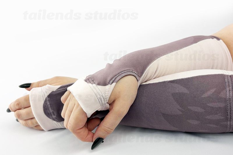 Full Moon GREY - Arm Warmers