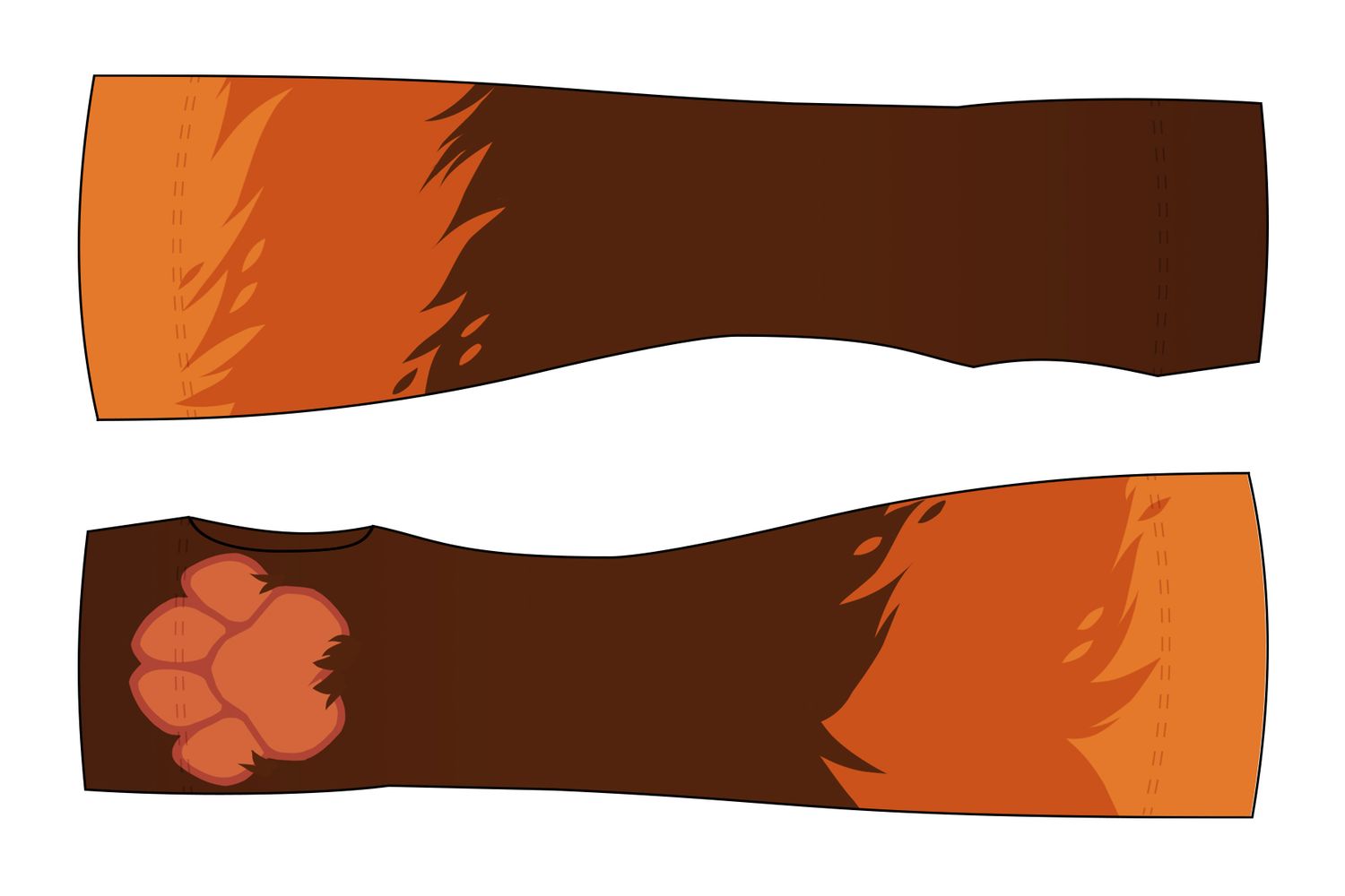 Fox- Arm Warmers