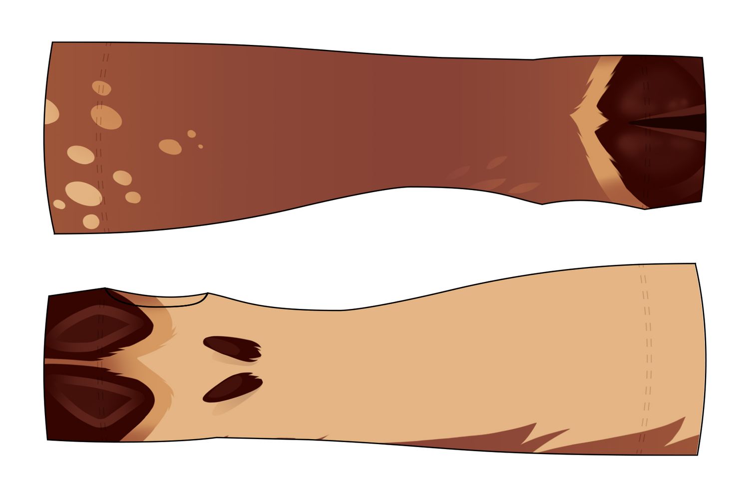 Nubby Deer - Arm Warmers