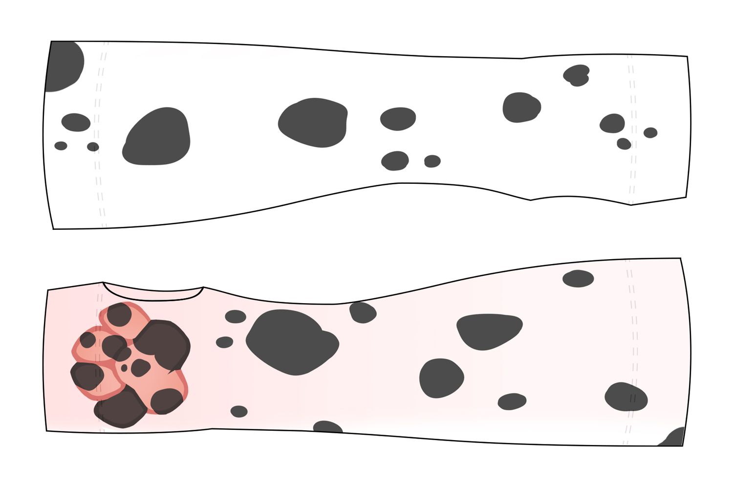 Dalmatian - Arm Warmers