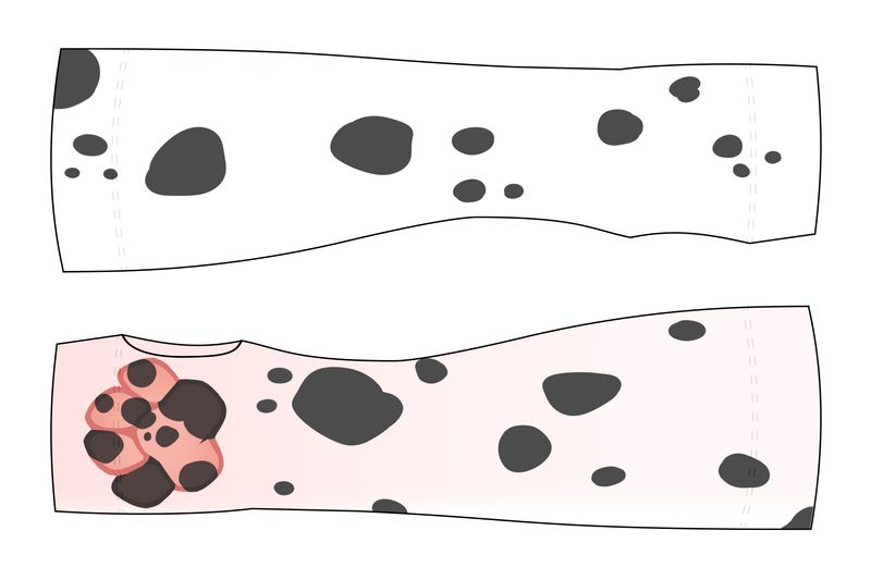 Dalmatian - Arm Warmers