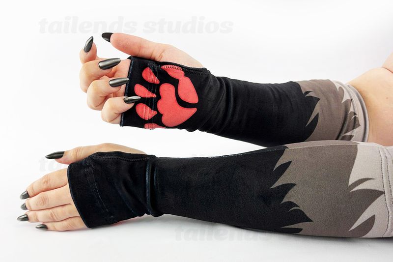 Opossum - Arm Warmers