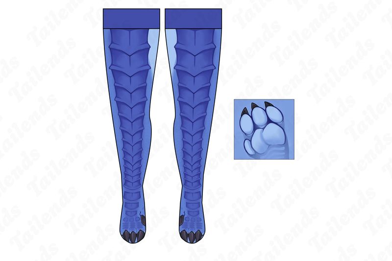 Dragon (ARTEMIS) - Thigh High Socks