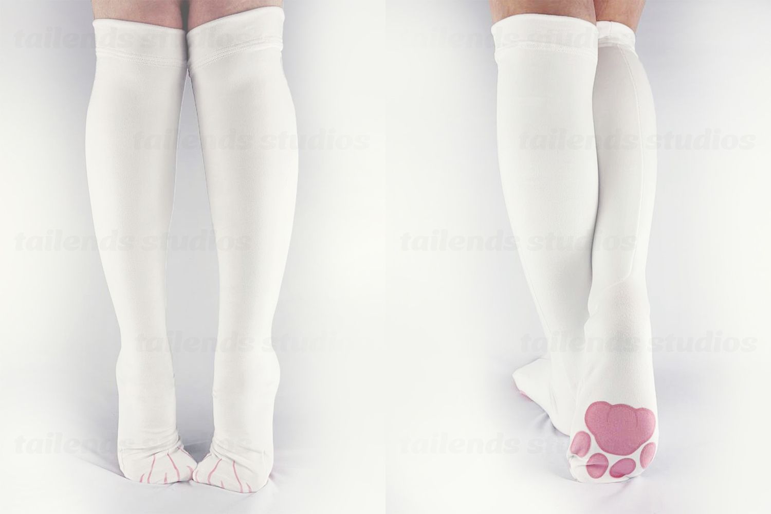 White Kitty - Mochi Pawsocks