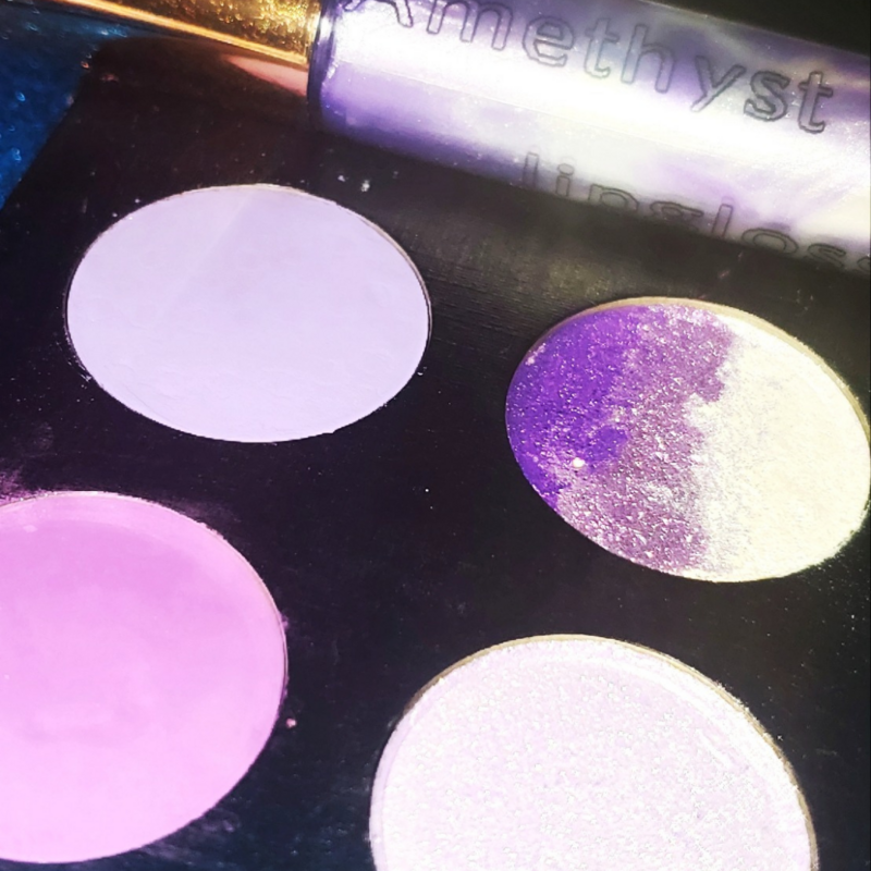 Amethyst moon collection palette and gloss