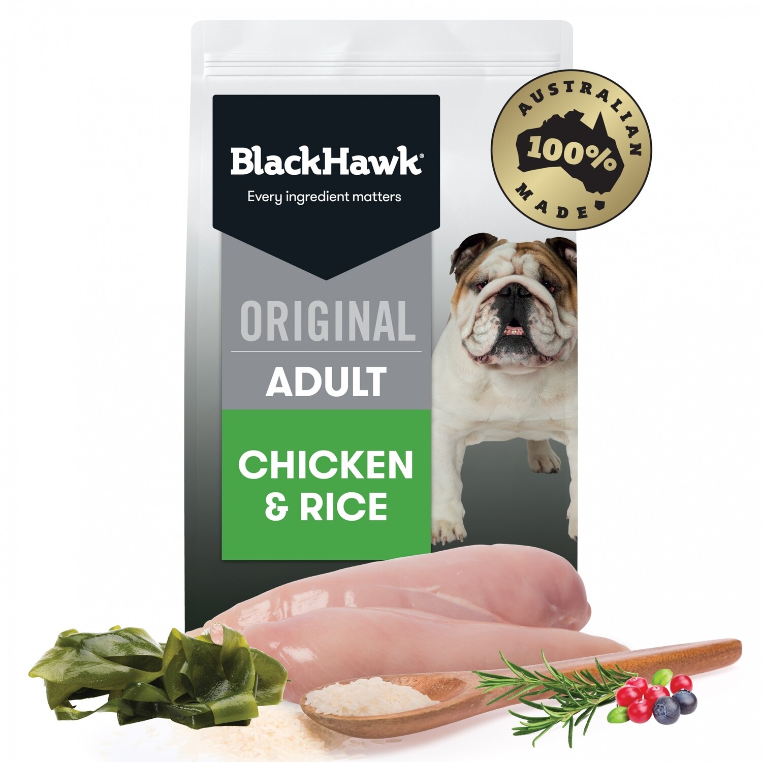 Black Hawk – Holistic – Adult Dog – Chicken &amp; Rice