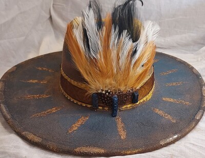 Fancy Feather Hat