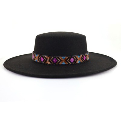 Boho Style Wool Hat