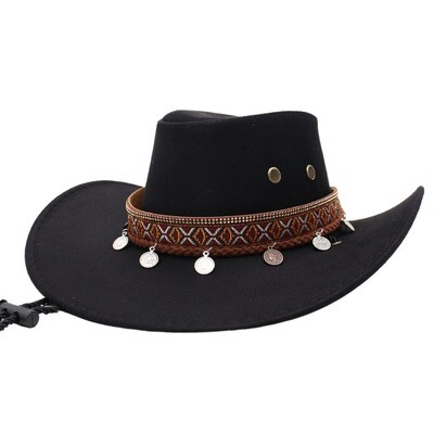Cowboy Hat with Custom Hatband