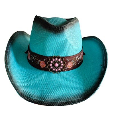 Embroidered Cowboy Hat