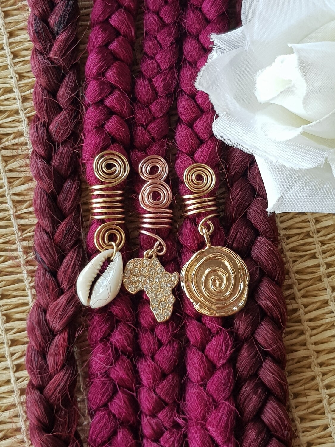 African Hair Jewelry Set