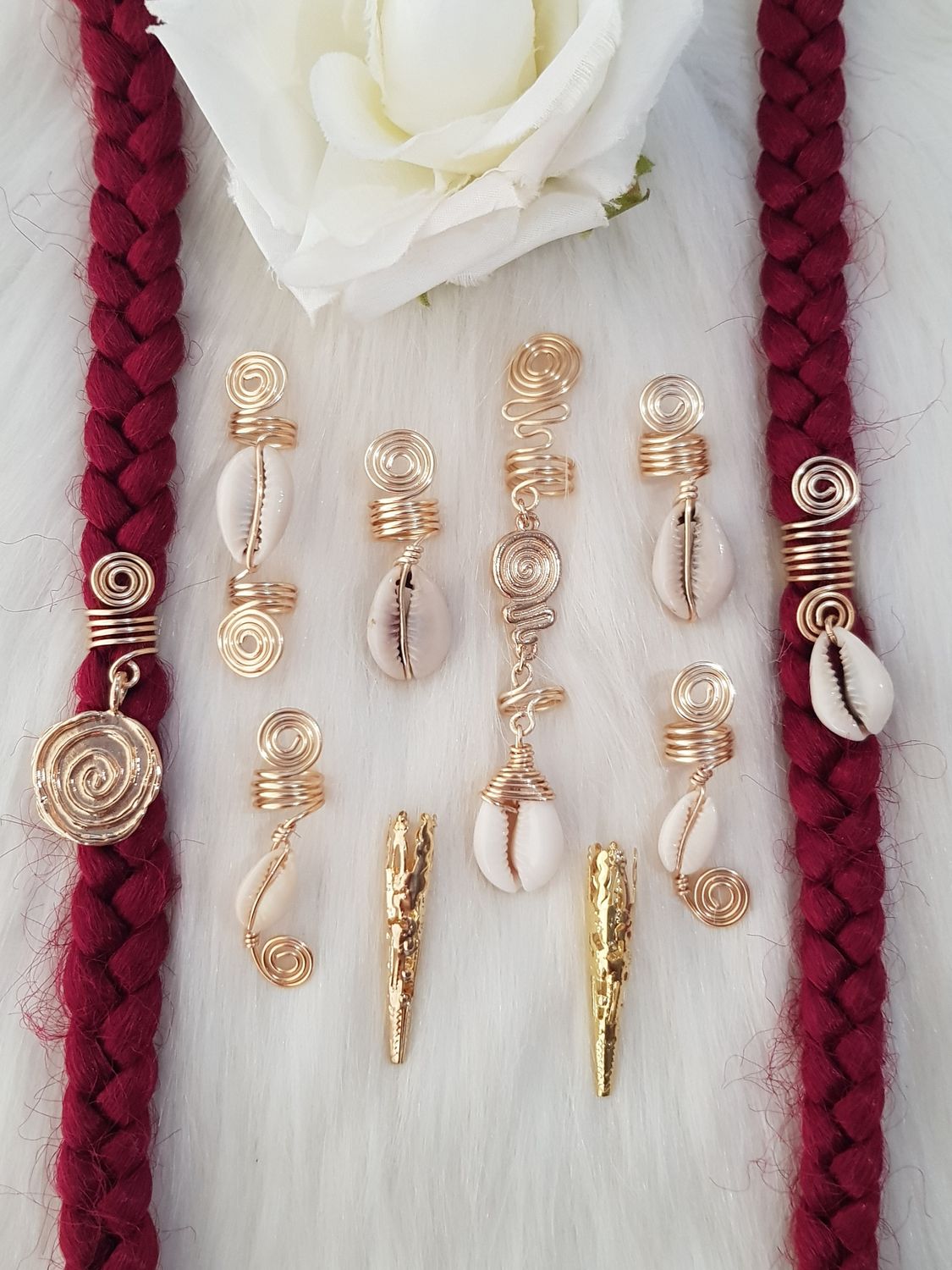 African Goddess Dreadlocks Jewelry Pack