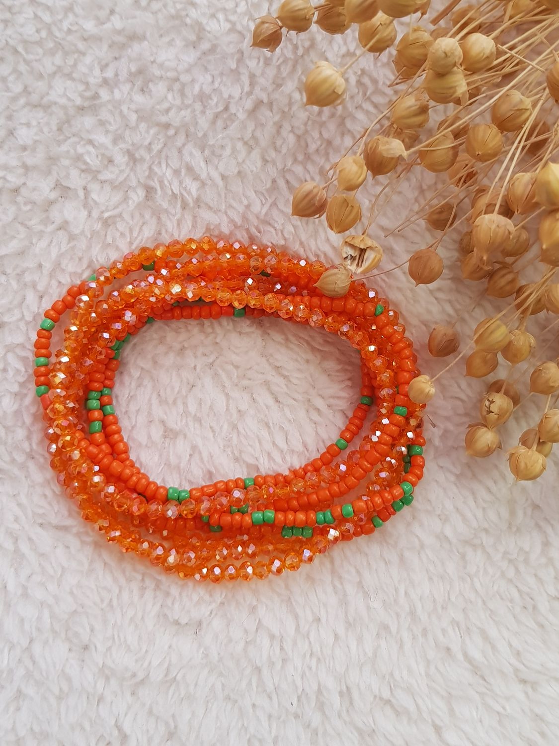 ELECTRIC ORANGE  Waist Set