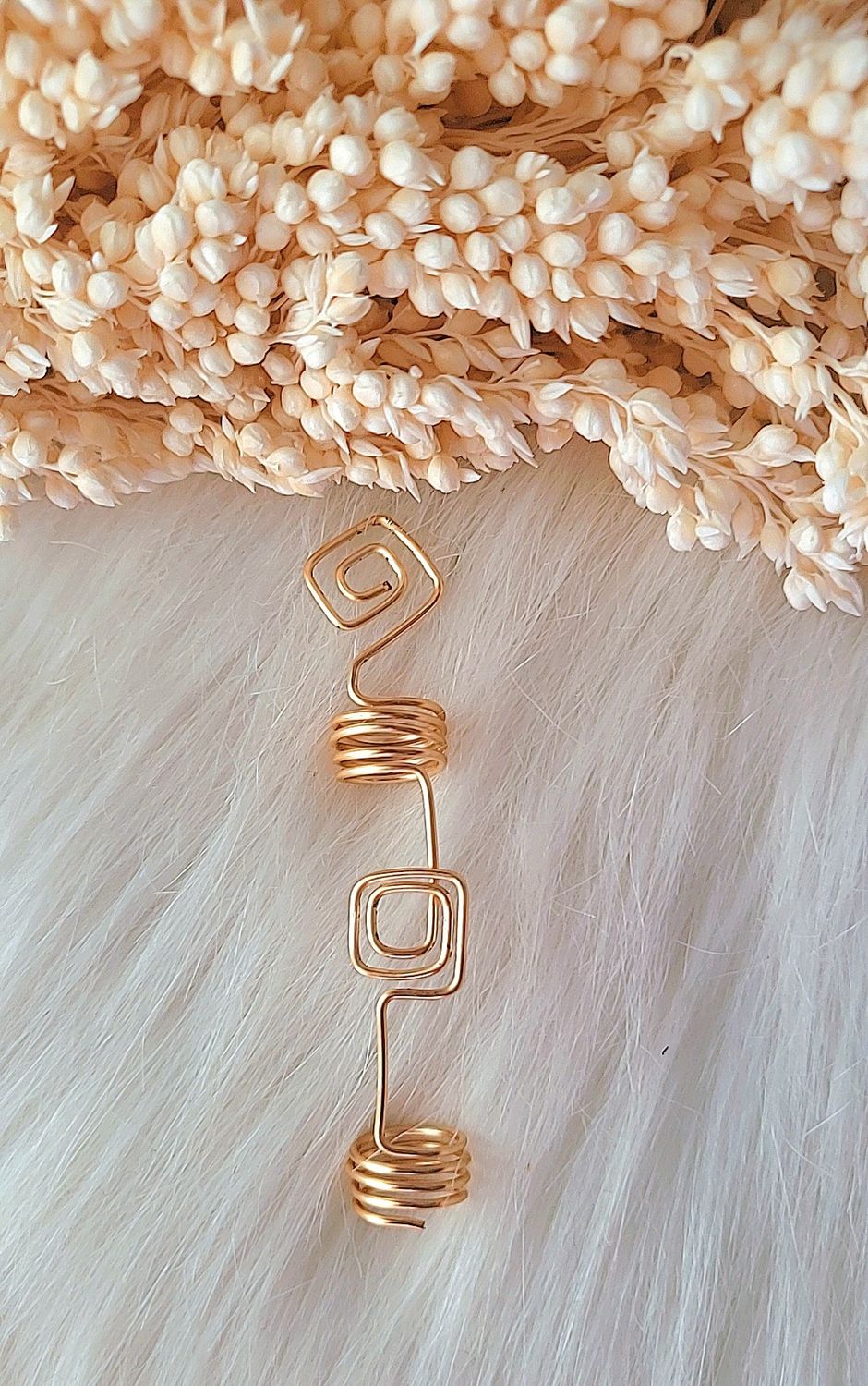 Geometrical Hair Cuff