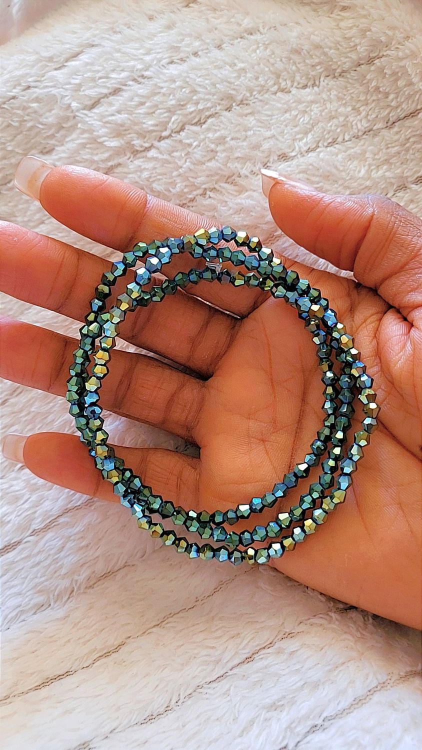 Electric Blue(ankle and wrist Jewelry)
