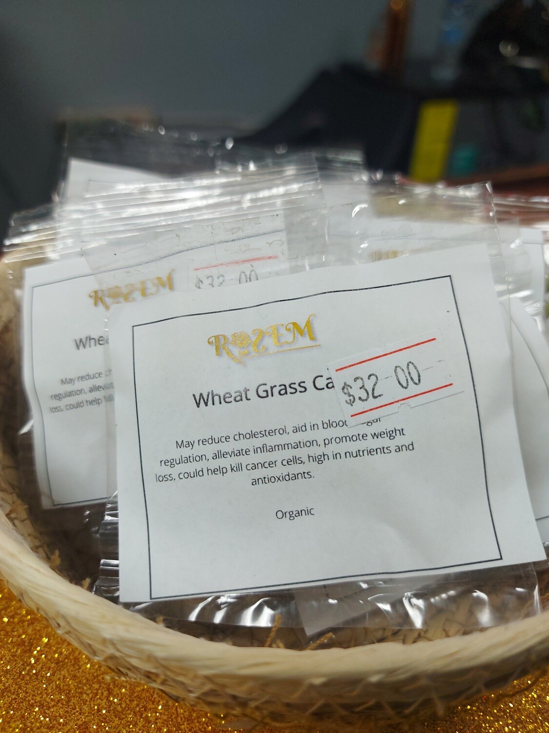 Wheatgrass Pills Supplements
