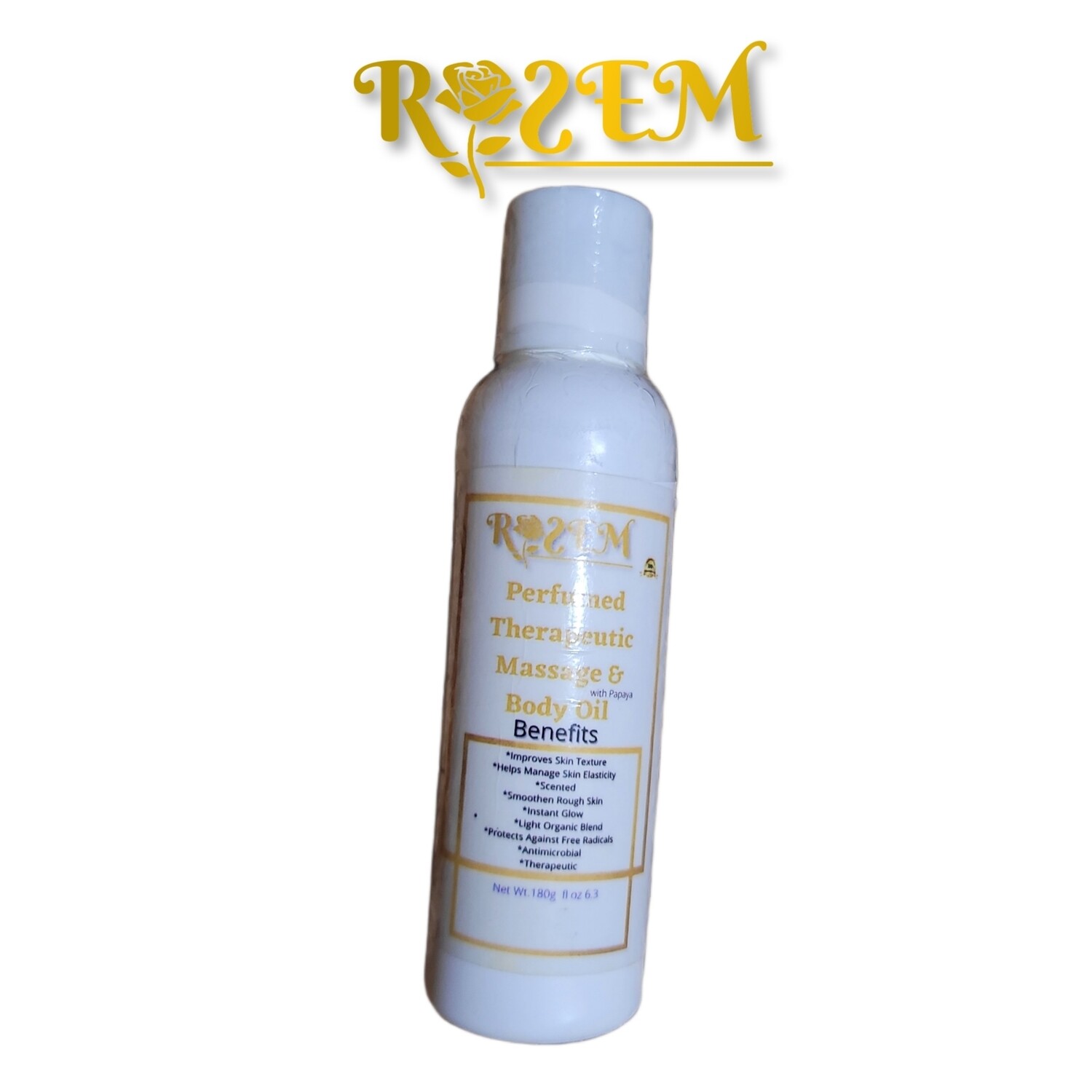 Therapeutic Grade Massage &amp;  Body Oil Scented 4oz
