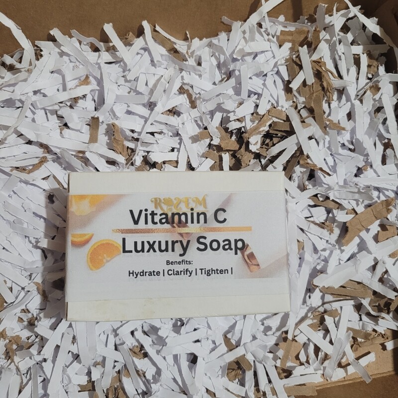 Vitamin C Brightening Luxury Beauty Soap Bar