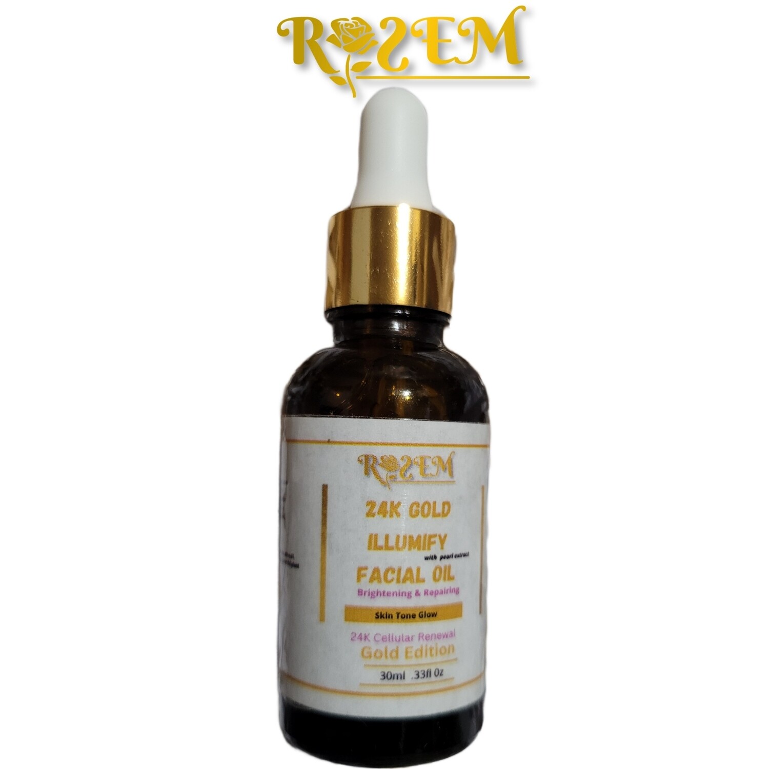 Illumify Facial Brightening Oil 30ml 24K Gold Edition 