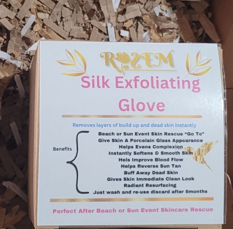  Kemetic Silk Exfoliating Glove