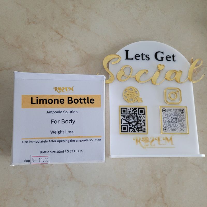 Limone Bottle - Ampoule Weight Loss Solution - 5 Vials