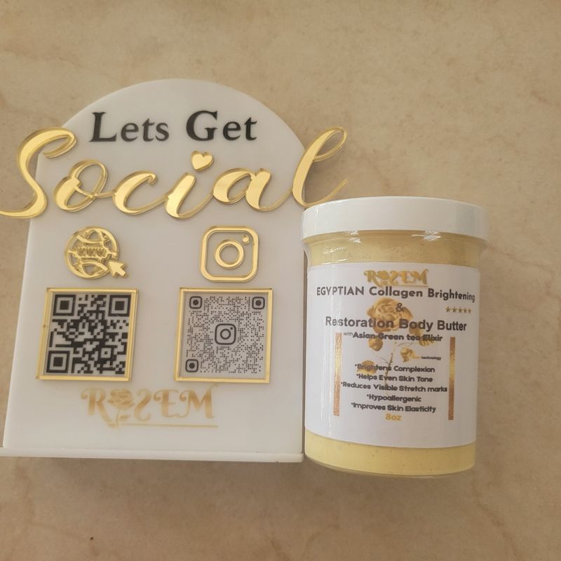 Egyptian Collagen Restoration Body Butter 8oz
