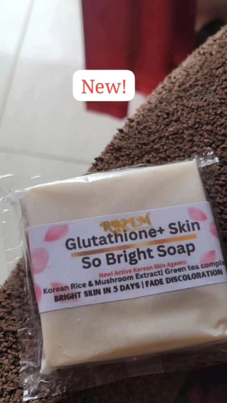 Glutathione Plus Skin So Bright Soap- Regular size