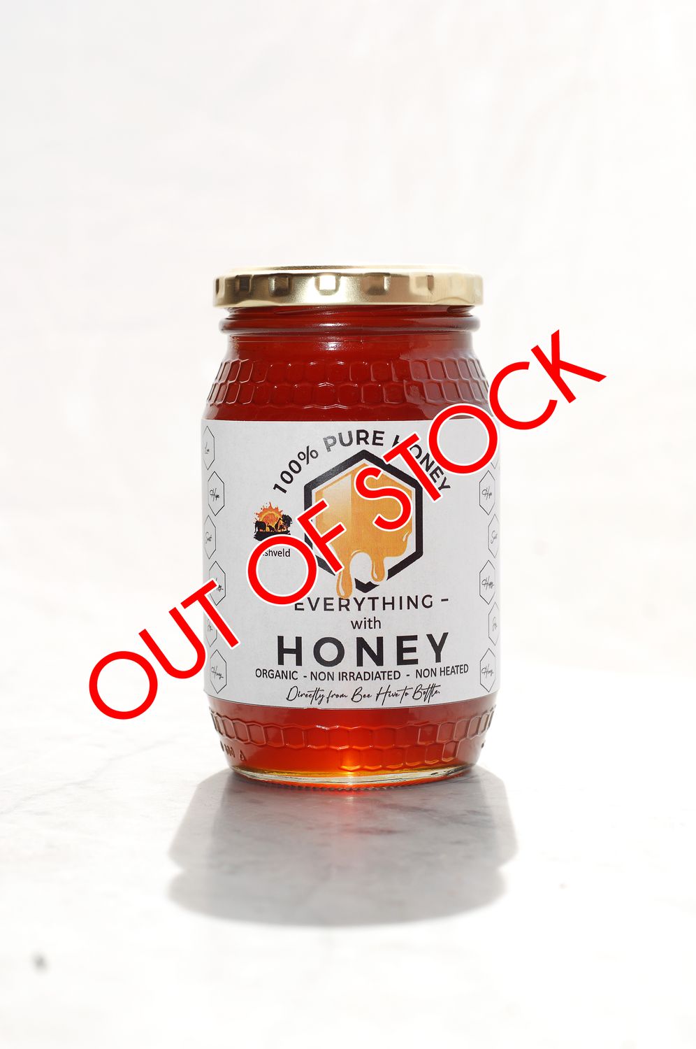 Bushveld Honey - Raw 100% Pure Honey - 500g - R100
