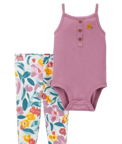 💥 Conjunto de leggings y body sin mangas💥