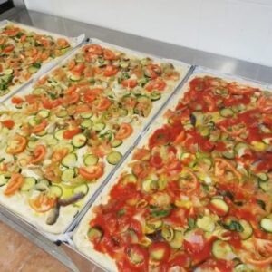 PIZZA TRANCIO verdura