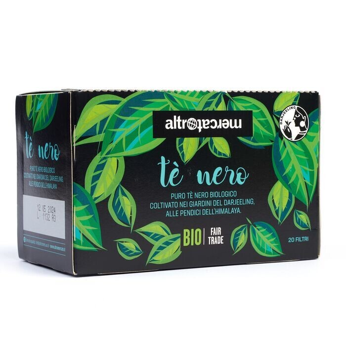 Tè nero Darjeeling - 20 bustine - bio