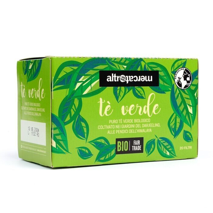 Tè verde Darjeeling - 20 bustine - bio