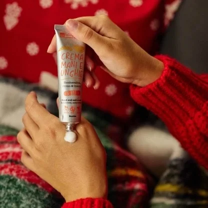 Crema mani e unghie 3 IN 1 - Fitocheratina, ricino &amp; limone