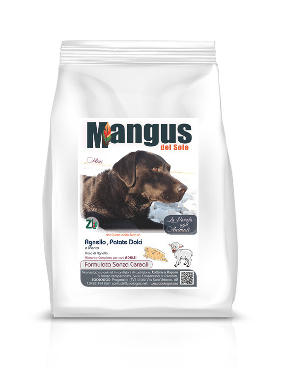Mangus Del Sole - Taglia Piccola - Agnello e Patata Dolce