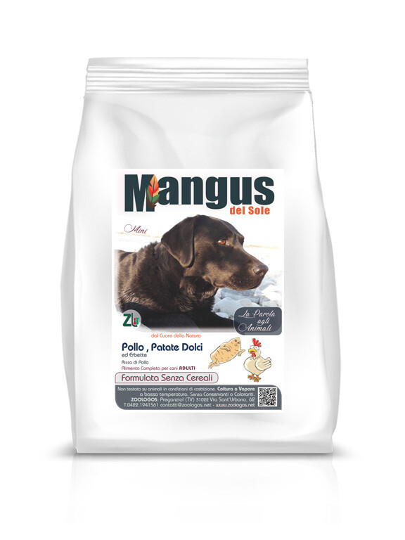 Mangus Del Sole - Taglia Piccola - Pollo e Patata Dolce